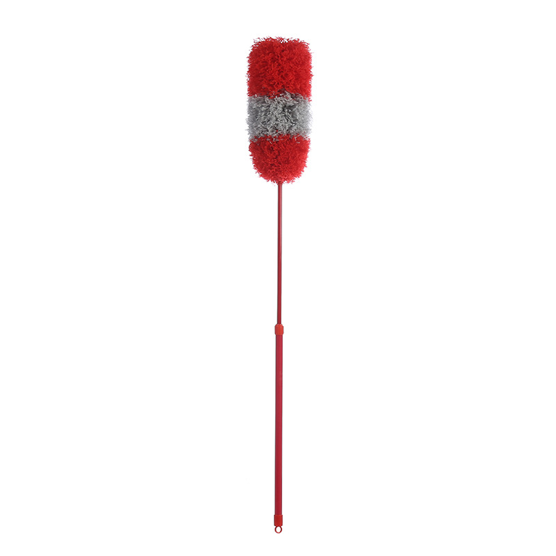 The extendable and extended chicken feather duster is a simple style duster for home use. It makes it easy to clean the crevices in the ceiling and high places pic 5