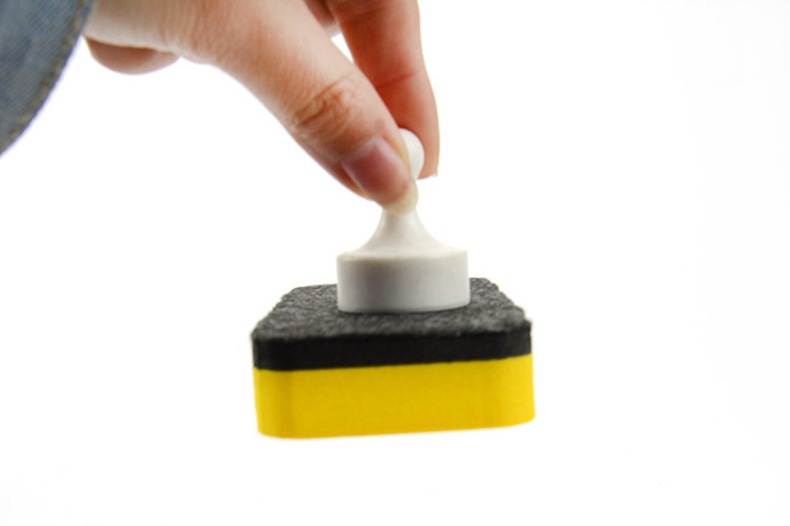 EVA white board eraser, color LOGO teaching, rectangular easy-to-clean felt eraser, clean printed black board eraser, can be wiped pic 19