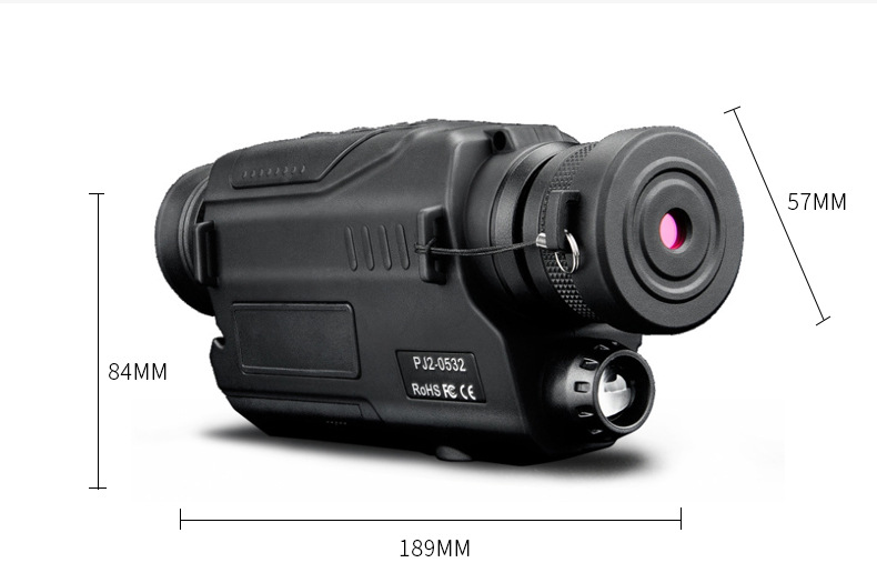 PJ2 High cylindrical laser night vision device, night vision telescope, digital infrared night photography and video recording manufacturer wholesale pic 7