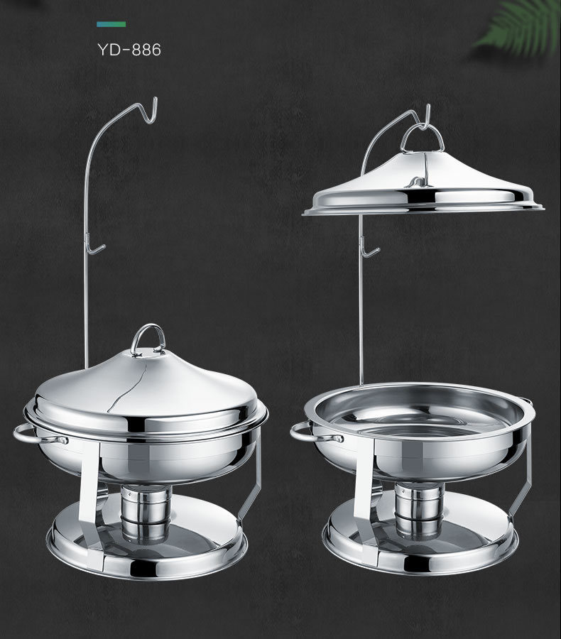 High-end dining stove with hanging lid, commercial multi-functional hot pot, luxury buffet, intelligent pic 3