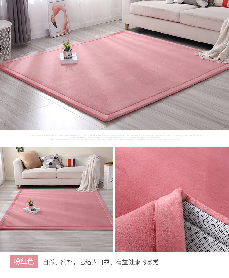 الصوف 2 سم الخالصة الأعضاء الورقه المرجان الاتصال TaTaMi واستعملتها السجاد قبل النوم pic 27