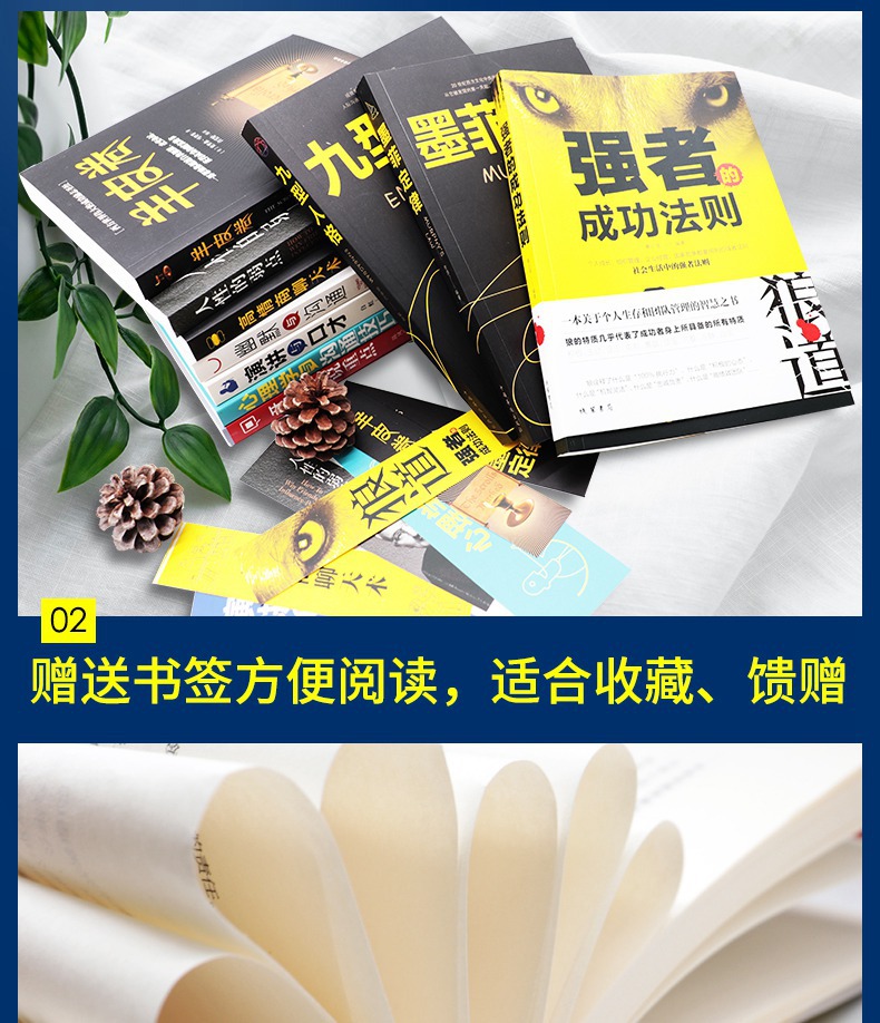 成功励志为人处事沟通技巧书籍鬼谷子墨菲定律九型人格人性的弱点详情9