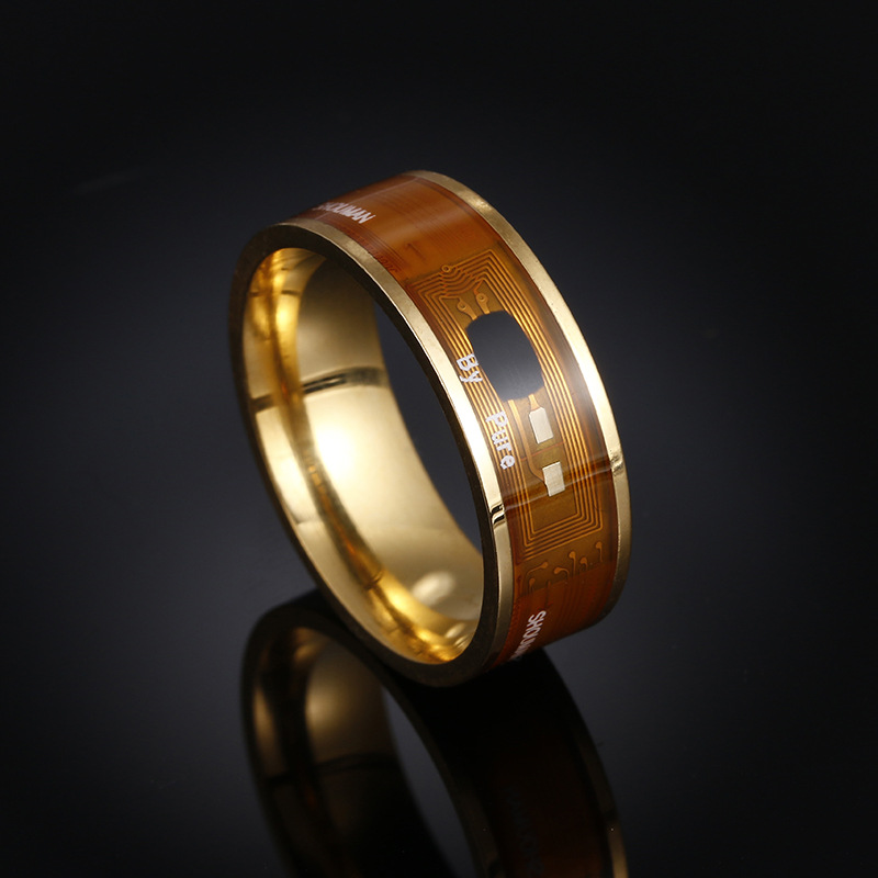 NTAG213 chip NFC smart ring, wearable smart phone device, cross-border best-selling smart jewelry wholesale pic 25