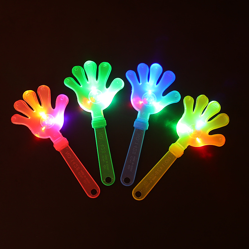 Luminous hand clapping device, fluorescent palm clapping device, clapping hand clapping, flashing hand clapping, large size, manufacturer wholesale pic 2