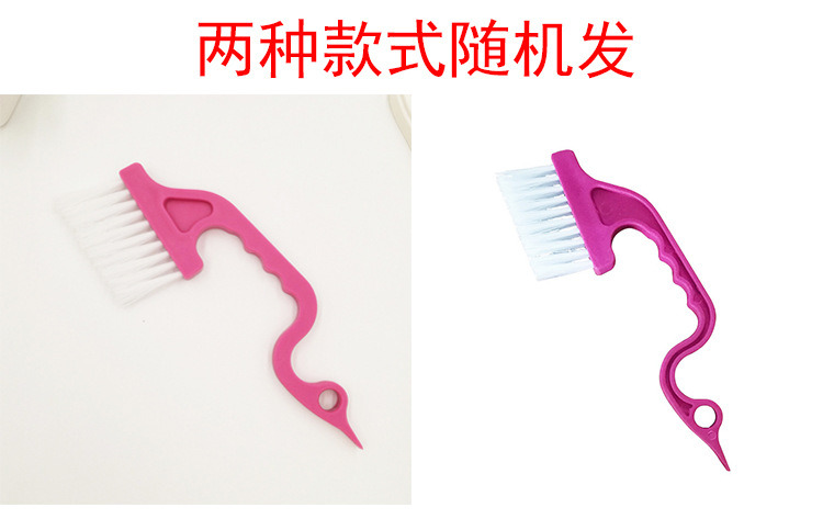 窗户槽凹槽缝隙天鹅清洁刷 厨卫凹槽清洁天鹅刷 手握式凹槽缝隙刷详情1