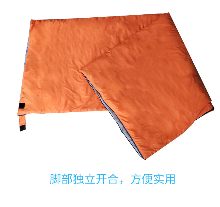 夏季薄款户外露营野营睡袋可机洗办公午休仿丝棉尼龙成人迷你睡袋详情12