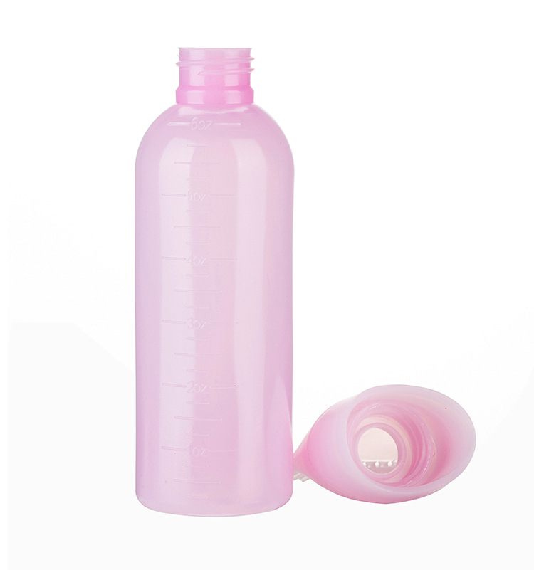 Cross-border exclusive dye cream bottle, hair dye shampoo bottle, bottle office oil comb bottle, 160ML, hair salon and hair care tools pic 4