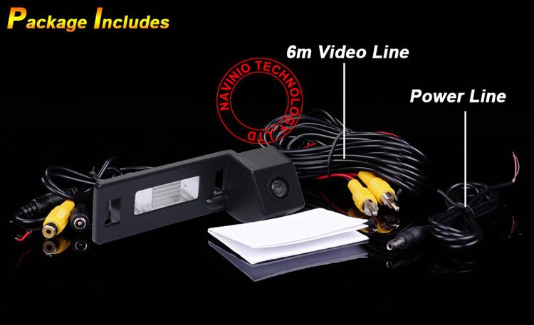 Suitable for 2009-2012 Audi TT, A4, A5, A1, Q5 Skoda rearview reversing camera HD pic 3