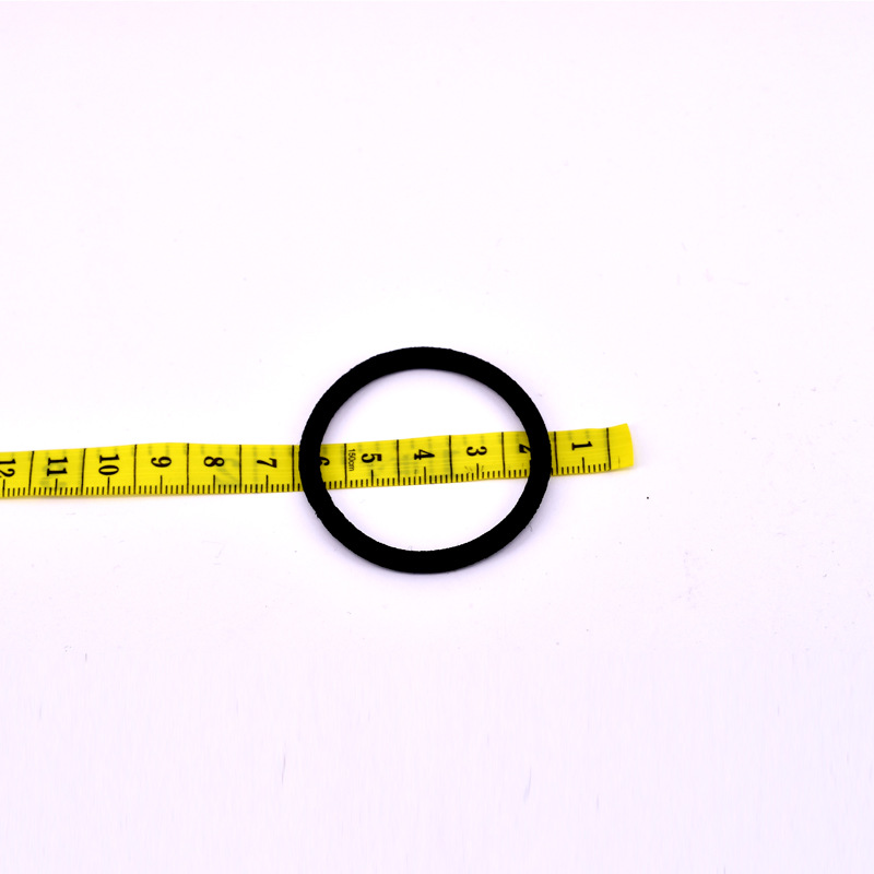 Korean imported 4mm high-elasticity seamless black rubber band hair band for women, DIY hair tie, hair band and hair accessory wholesale, hair band for women pic 25