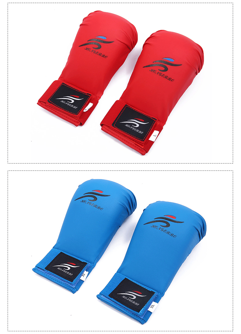 厂家批发空手道手套 散打拳击拳套护手成人儿童训练护具现货供应详情10