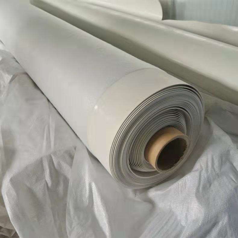 Factory direct sales of pvc waterproof membrane, 1.5mm polyvinyl chloride waterproof material, steel structure structure, airport special pic 4