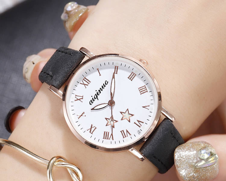 女生石英表少女夜光闺蜜韩版简约防水潮流复古电子手表现货淘货源详情58