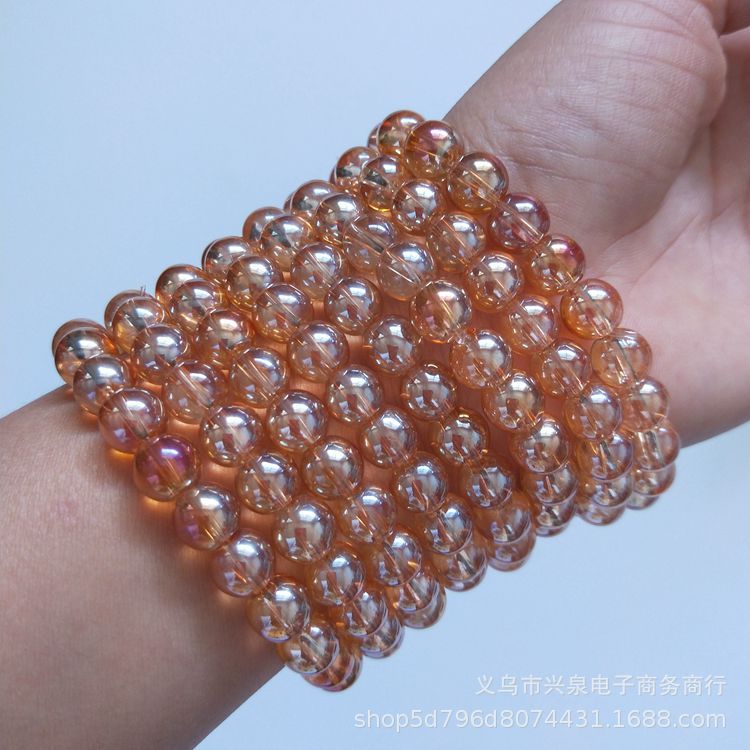 【 Zone 1-5 】8# Golden Bracelet 50/ String of Golden bracelet 8# Glass Bracelet Golden Bracelet 1 yuan Accessory 1 yuan 2 yuan supply pic 5