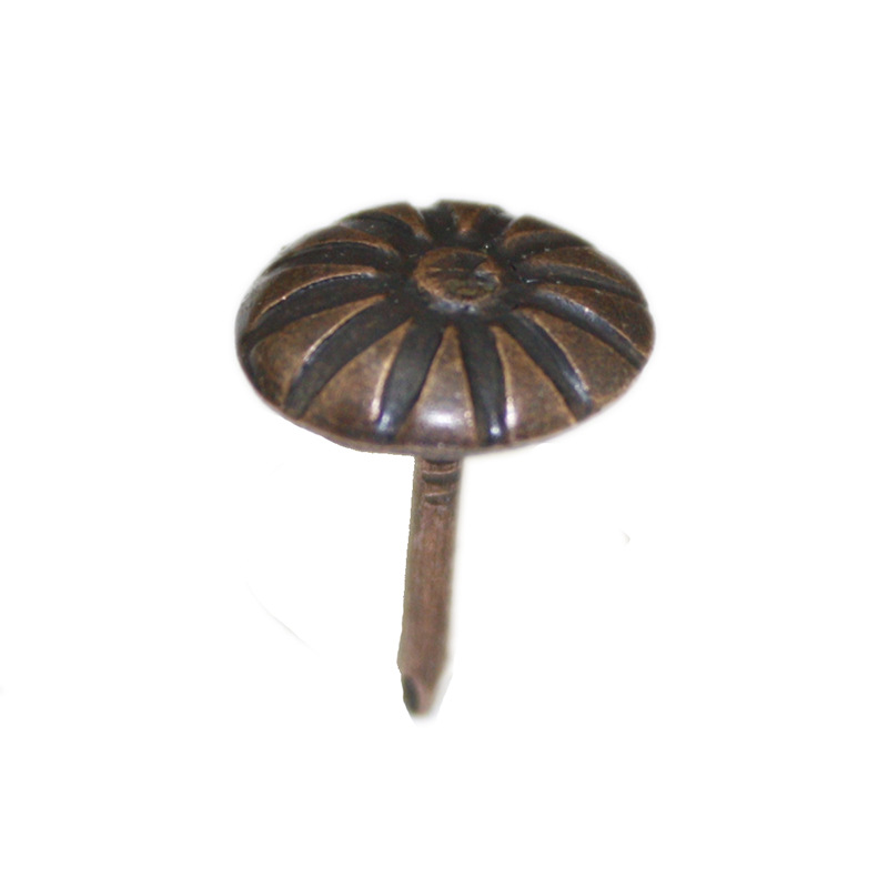 11*16MM thickened chrysanthemum bubble nail sofa box cabinet antique bronze iron nail chrysanthemum bubble nail hardware round head soft pic 17