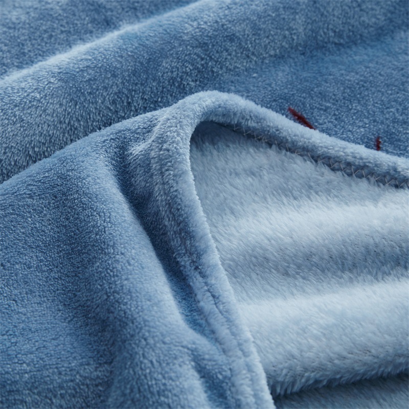Factory wholesale solid-color blankets, coral velvet blankets, Zifalai velvet gifts, yoga cover blankets, and flannel blankets pic 14