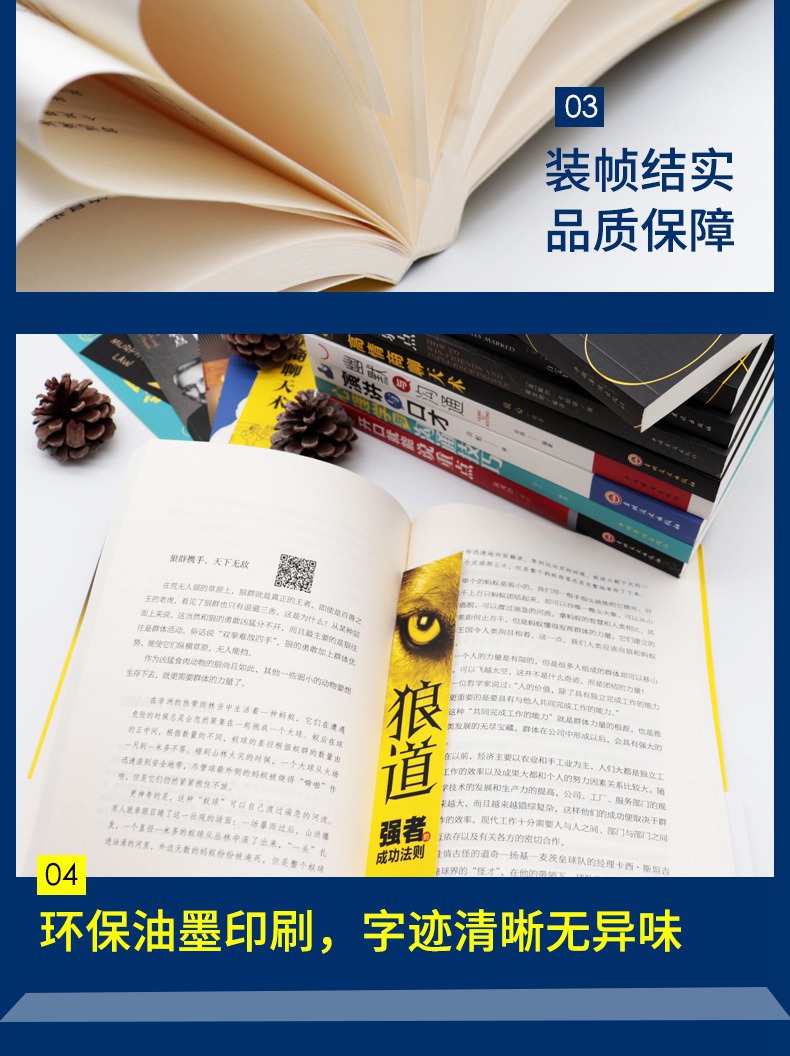 成功励志为人处事沟通技巧书籍鬼谷子墨菲定律九型人格人性的弱点详情10