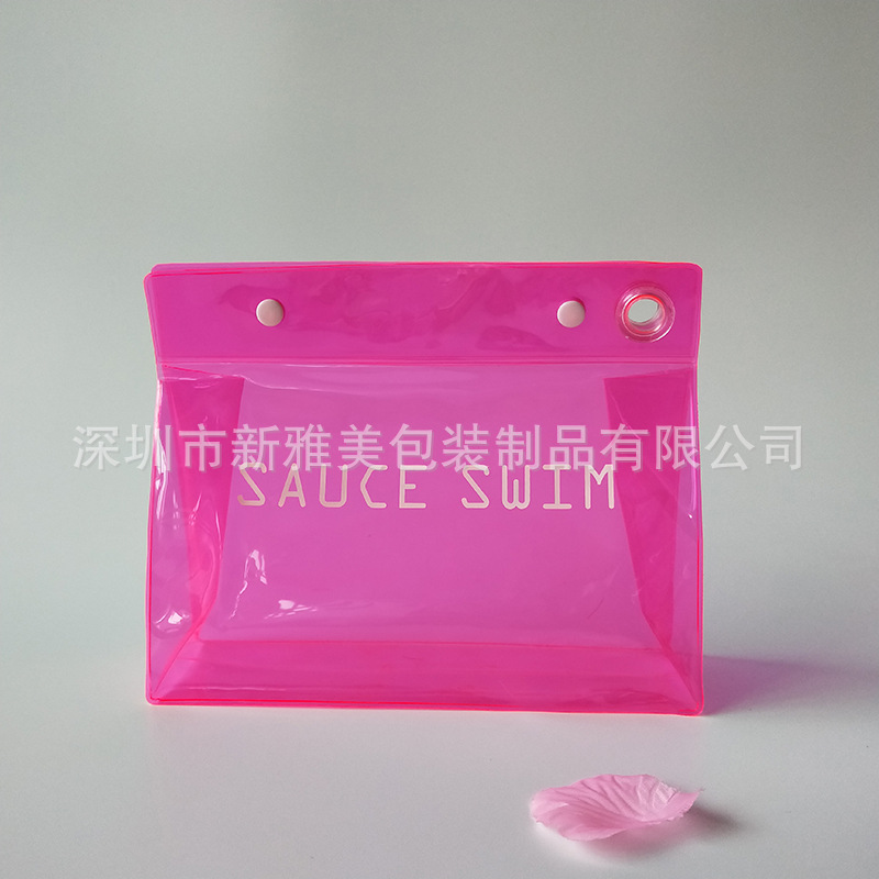 The manufacturer supplies pvc three-dimensional bags, cosmetic bags, pvc snap bags, and pvc underwear and clothing packaging bags that can be printed pic 2