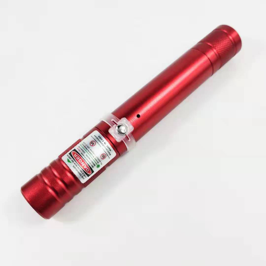 High-power green laser lamp, aluminum alloy flashlight, USB charging, full sky star coach sales pen, cat toy pen wholesale pic 9
