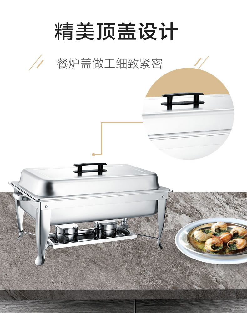 Rectangular buffet stove, induction cooker, commercial multi-functional, energy-saving and high-power pic 9
