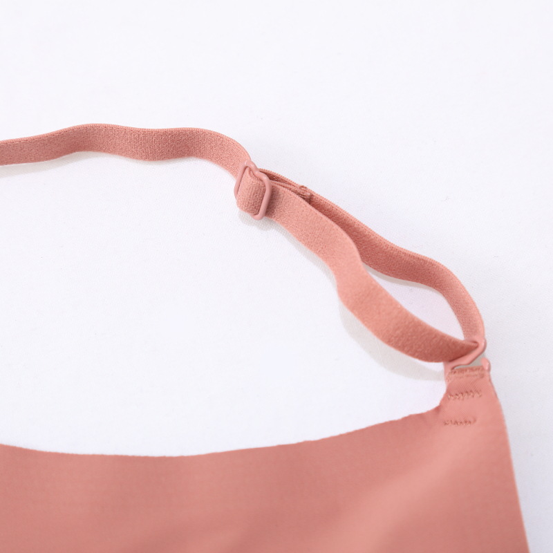 日本无痕内衣胸罩女聚拢舒适美背纯色透气莫代尔收副乳u型文胸详情19