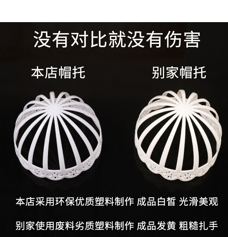 帽架配件单独出售母婴店放假发帽子架展示架立体方管槽板杆子多款详情4