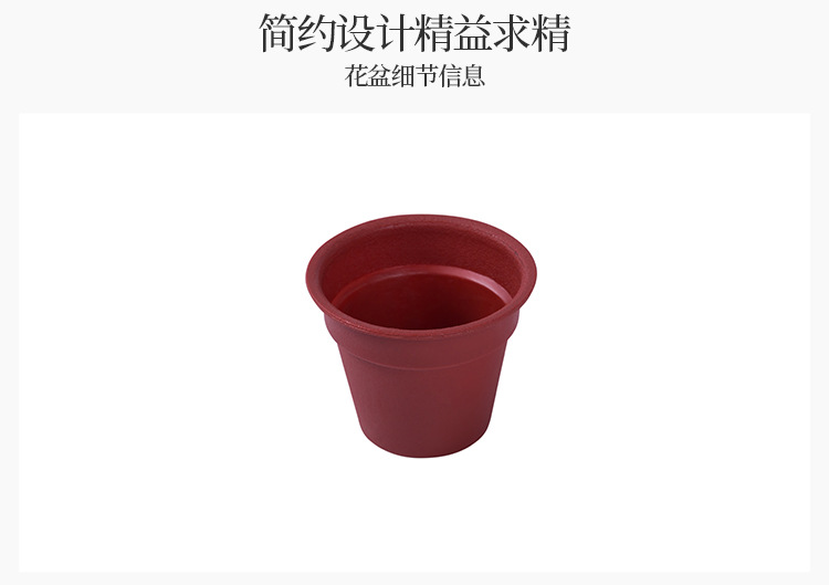 Christmas mini plastic flowerpots, small artificial succulents, artificial plants, office decoration plastic POTS pic 10