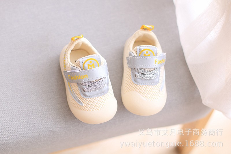 【清仓特价】男宝宝学步鞋春秋季软底防滑婴儿网鞋详情10