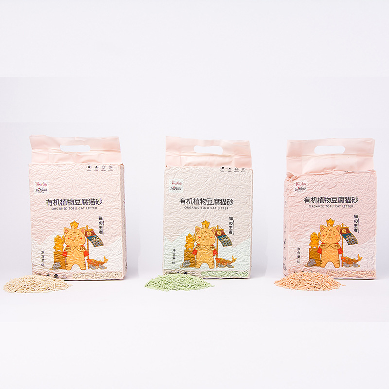 Cat litter manufacturer direct sales and wholesale. Cat litter, tofu, deodorizing, dust-free, original flavor, plant, 6L tofu cat litter, one-piece consignment pic 6
