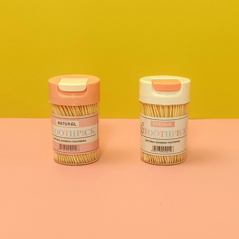 创意牙签筒居家客厅餐桌家用翻盖便携牙签盒牙签罐茶几牙签收纳盒详情26