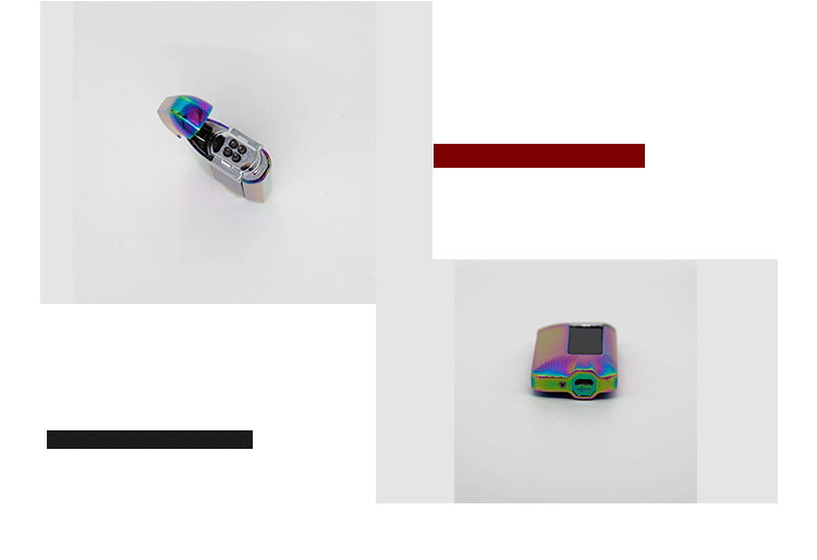 跨境金属防风触摸感应打火机USB接口可充电防风打火机电子点烟器详情5