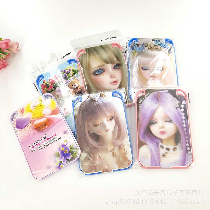 【3-10区】3D【大号】方形眨眼镜 60/盒480/箱1元2元镜子眨眼睛小镜子随身便携镜子3D眨眼镜学生卡通镜子梳妆镜详情1