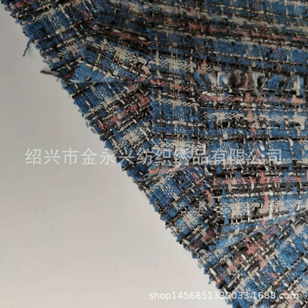 纯棉碎花布非洲布印花布料彩色格纹里布碎花织物详情6