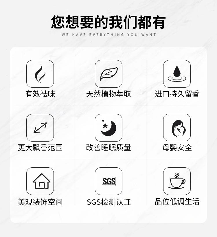 Customized ogo car aromatherapy ornaments, OEM/ODM factory brand contract manufacturing, flameless aromatherapy candle essential oil pic 3