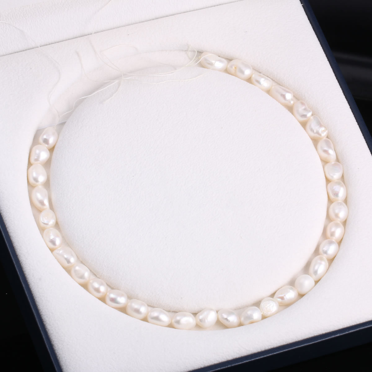 DIY necklace and bracelet accessories made of 9-10mm irregular natural freshwater pearl beads pic 5