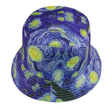 跨境外贸 Amoug us太空狼人杀游戏卡通印花渔夫帽男女遮阳帽盆帽详情2