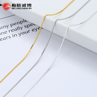 925纯银八角蛇骨链项链女新款时尚简约百搭单链ins气质高级感饰品详情7