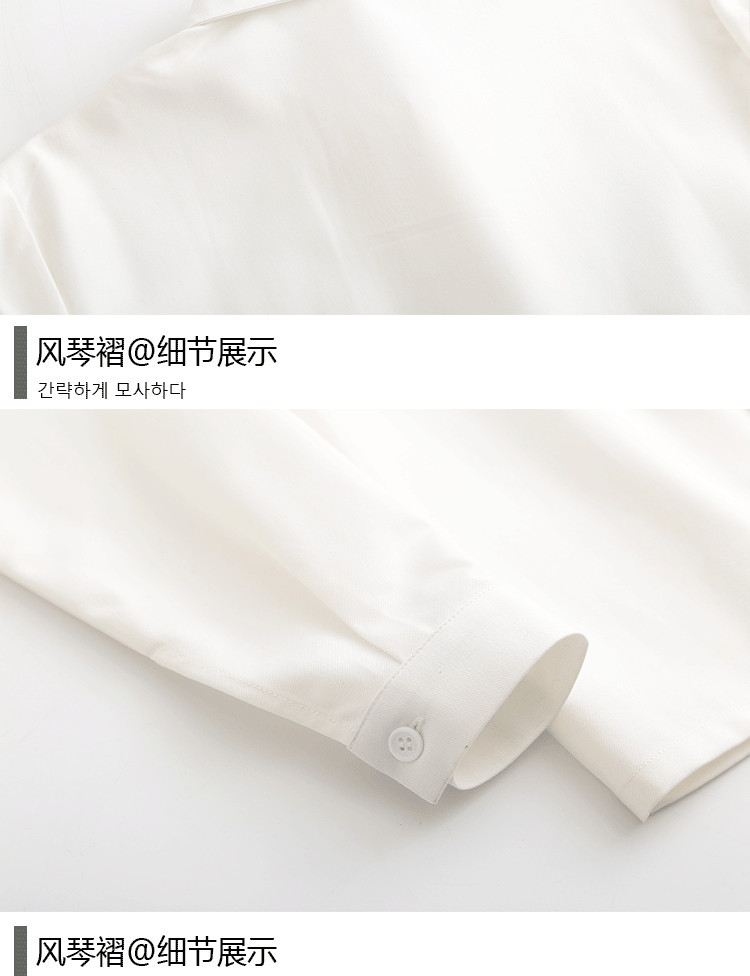 JK衬衫春夏季风琴褶基础款制服上衣长袖短袖女学生学院风现货批发详情10