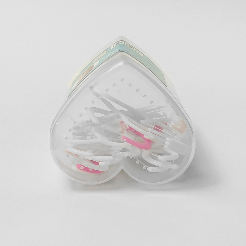 Love dental floss box, disposable plastic toothpicks, dental care, portable dental floss sticks, family floss picks pic 24