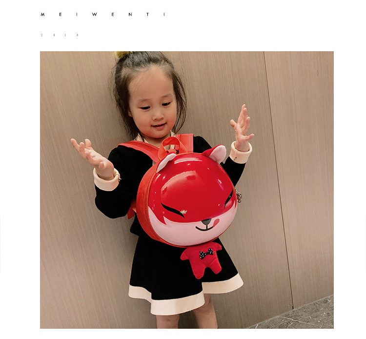 批发幼儿园防走失儿童书包夏季宝宝小背包男女孩卡通蛋壳双肩包34详情10