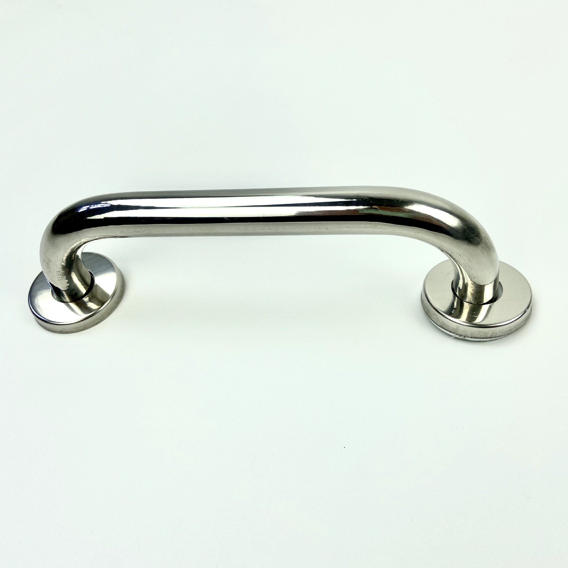 Factory wholesale thickened glass door elbow handles, security door wooden door handles, polished simple stainless steel handles pic 13