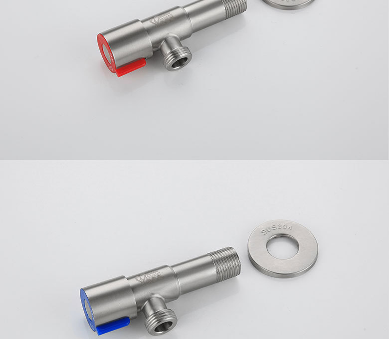 Ximans extended Angle valve water heater water valve toilet switch copper core thickened 304 stainless steel Angle valve pic 13