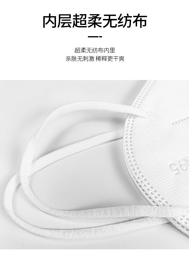 kn95 disposable protective civilian mask with valve outlet, multi-color independent packaging, anti-particle droplet folding pic 11