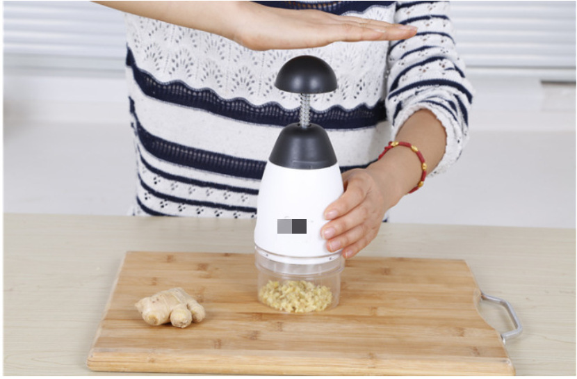 Slap chop Press onion cutter, garlic peeler vegetable cutter, kitchen tools, minced garlic cutter, single cup pic 5