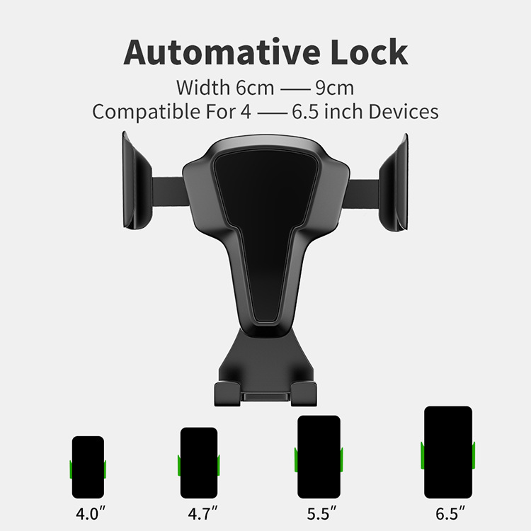 floveme新款车载手机支架跨境亚马逊出风口自动收缩臂手机支架详情8