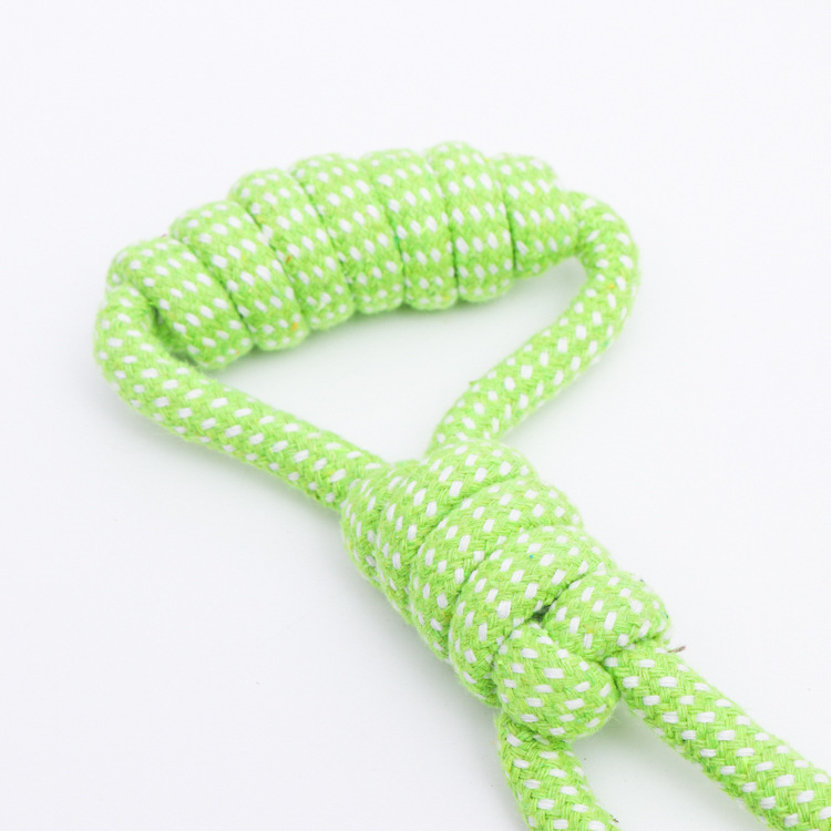 Wholesale manufacturer of dog cotton rope toys for teeth grinding and cleaning, multi-color dog biting rope combination sets, direct supply of pet supplies pic 4