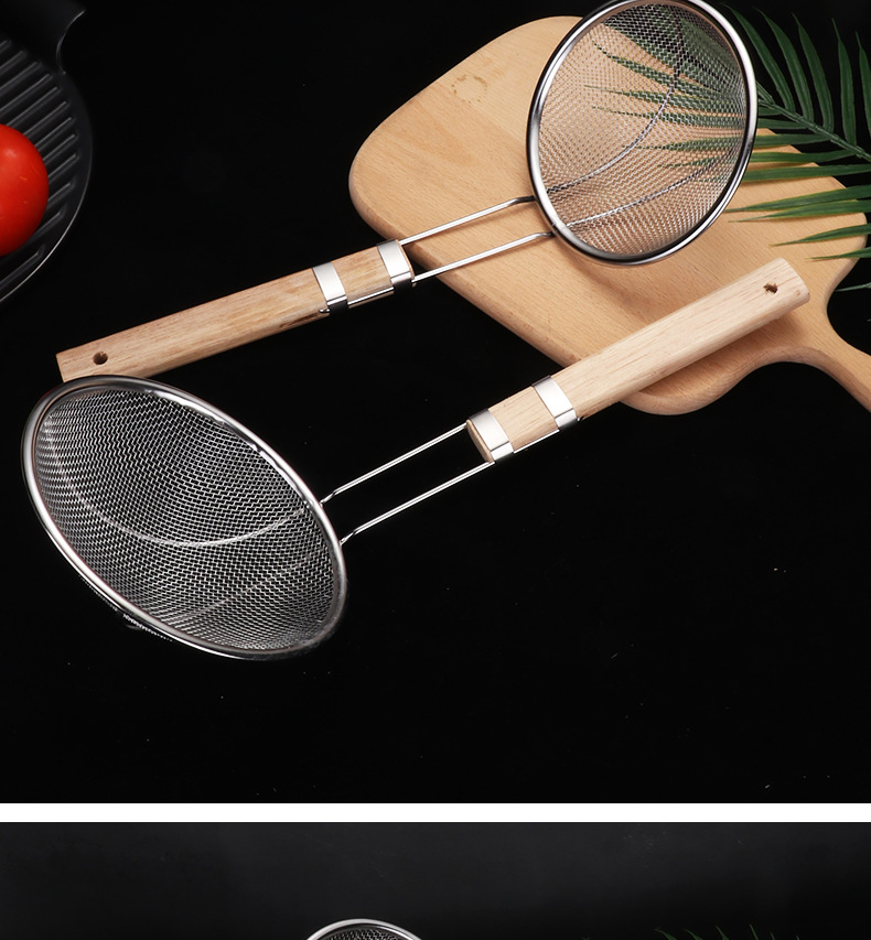 漏勺过滤网大号捞篱捞面漏线漏网不锈钢厨房酒店用品家用一体详情15