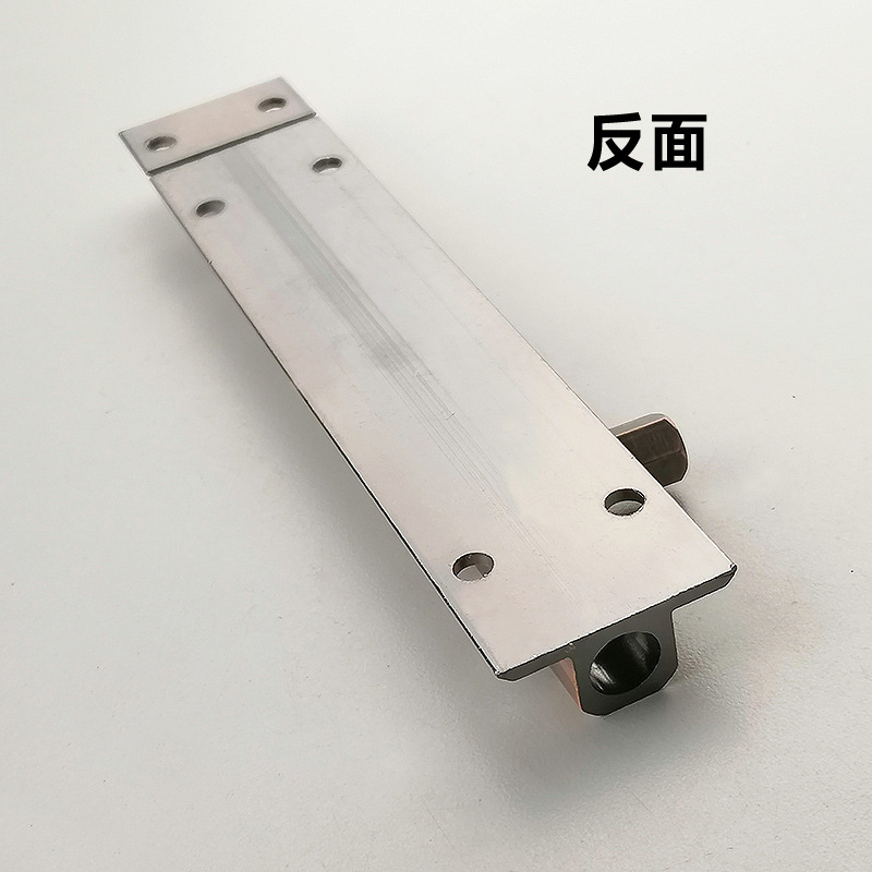 埃菲批发插销门栓门扣门闩 加厚黑色白色F型插销铝合金门栓防盗扣详情23