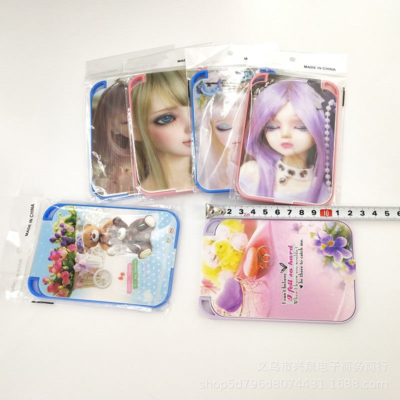 【3-10区】3D【大号】方形眨眼镜 60/盒480/箱1元2元镜子眨眼睛小镜子随身便携镜子3D眨眼镜学生卡通镜子梳妆镜详情4