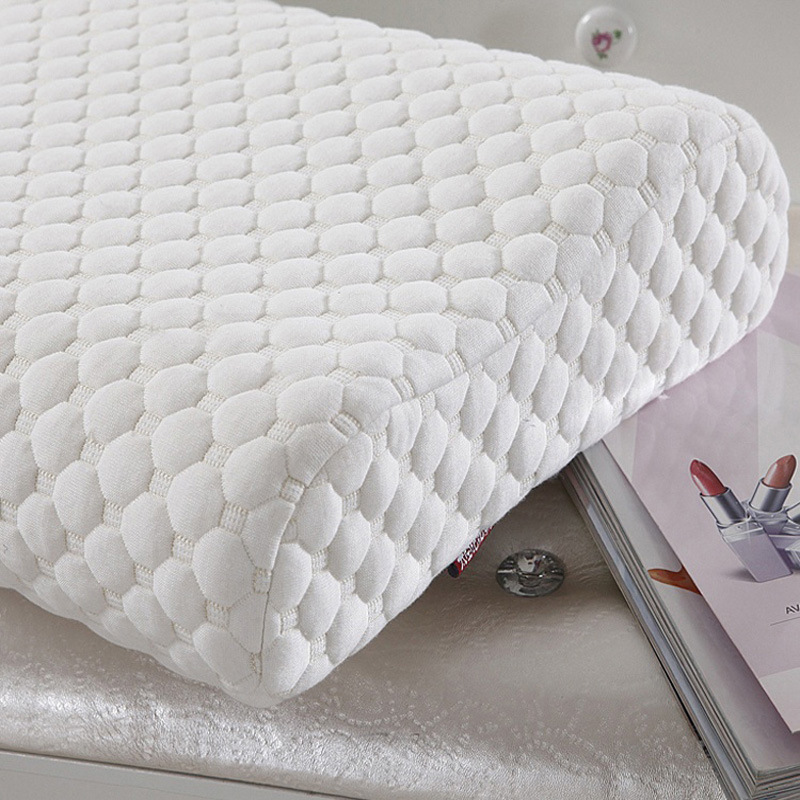 Gel memory pillow, summer cool silicone pillow, single-person gel slow rebound memory foam pillow, wavy pillow core pic 12