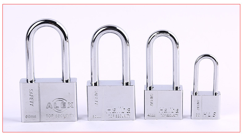 货源直供叶片挂锁四方叶片防盗小锁头仓库办公室仿不锈钢挂锁批发详情15